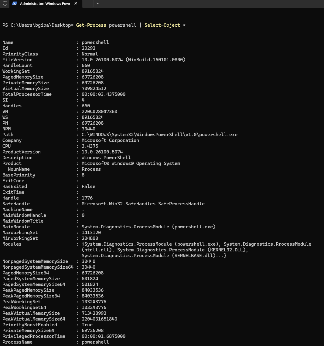 Object Inspection with Select-Object